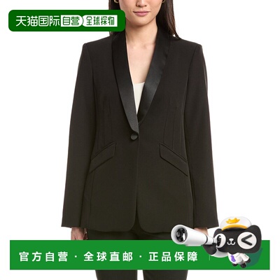 自营Tahari ASL Blazer - black 美国奥莱直发