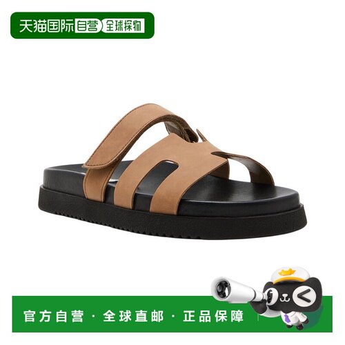 自营steven by steve maddenSteve Madden Reaves皮革凉鞋-tan 美
