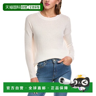 自营philosophy Oversized Crewneck Cashmere Sweater - white