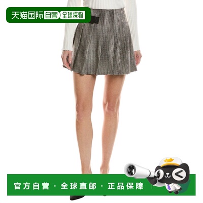 自营Avantlook Pleated Skirt - green 美国奥莱直发半身裙包臀裙