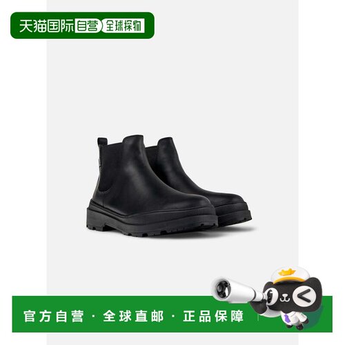 自营 camper男式露营靴Brutus Trek-黑色 美国奥莱直发短靴