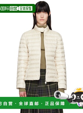 1h可退 香港直邮潮奢 Moncler 盟可睐 女士 灰白色 Igelle Short