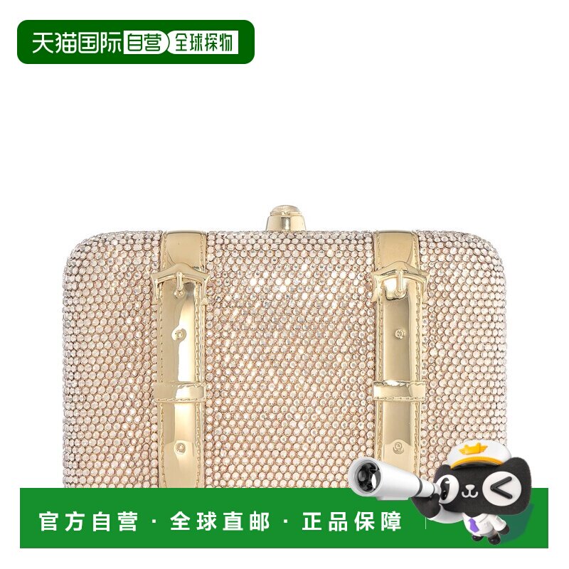 自营Judith Leiber Valise Prosecco手提包-棕色 美国奥莱直发