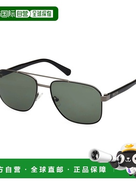 自营 Kenneth Cole Resin男式太阳镜-黑色 美国奥莱直发