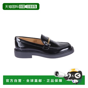Loafer With Gold 自营tod Buckle Leather Tone black sBlack