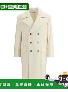 自营Brunello Cucinelli Cashmere Men's Coat - beige 美国奥莱