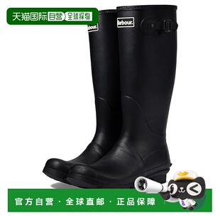 1h可退 香港直邮潮奢 barbour 巴伯尔 男士 Bede 雨靴 black黑色