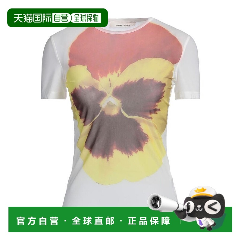 1h可退 【美国直邮】liviana conti 女士 上装T恤潮流穿搭时尚高