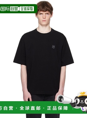1h可退 香港直邮潮奢 MAISON KITSUNE 男士 黑色 Bold Fox Head P