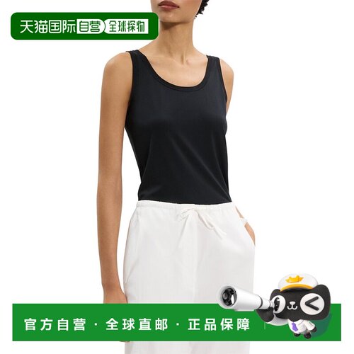 自营theory理论坦克-黑色 美国奥莱直发