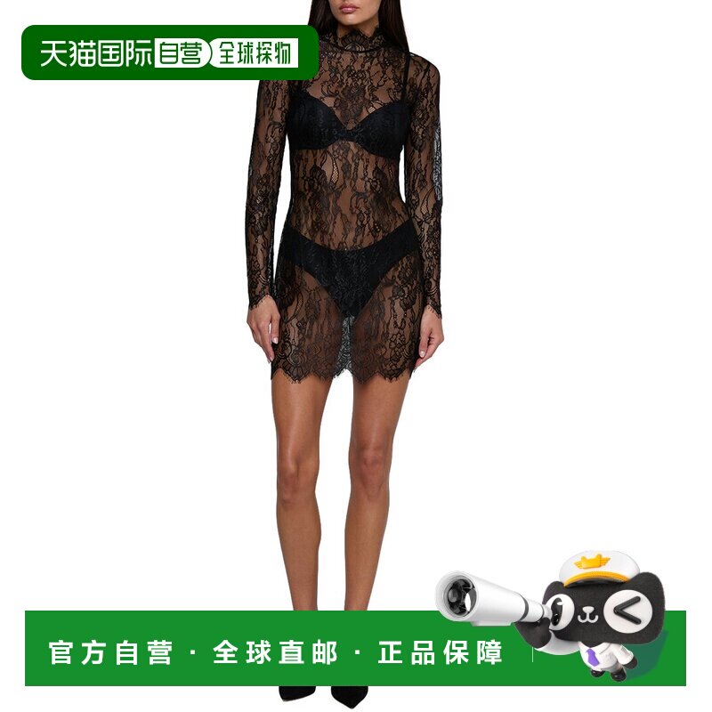 自营l'agenceL’AGENCE Henrietta Short Dress - black 美国奥莱