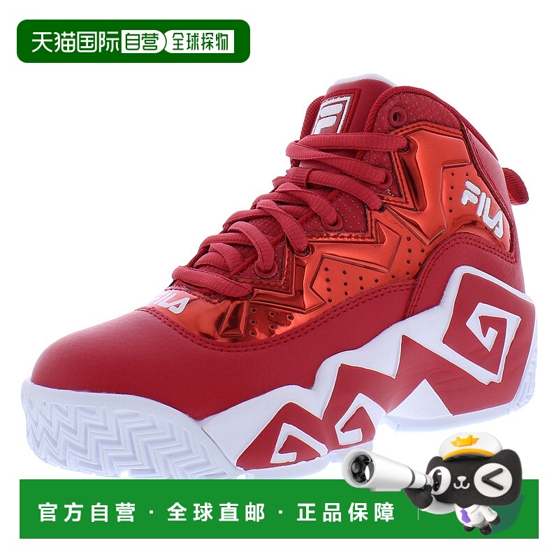 美国直邮fila 少男 时尚休闲鞋新款斐乐篮球鞋