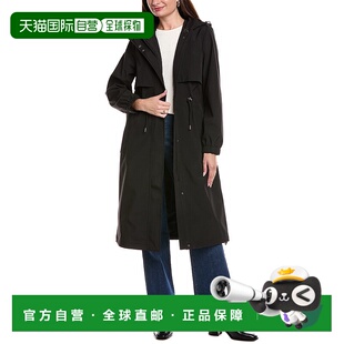黑色 雨衣 美国奥莱直发 Amelia长款 自营Tahari