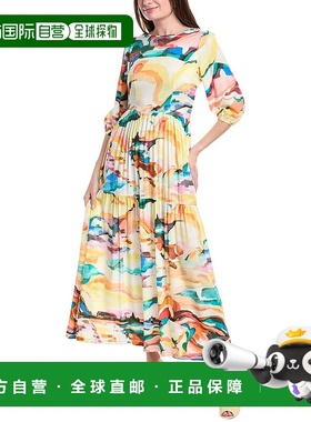 自营 ALDO MARTINS Porto Maxi Dress - yellow 美国奥莱直发