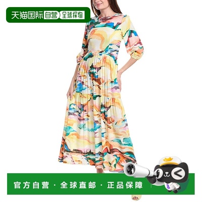 自营 ALDO MARTINS Porto Maxi Dress - yellow 美国奥莱直发