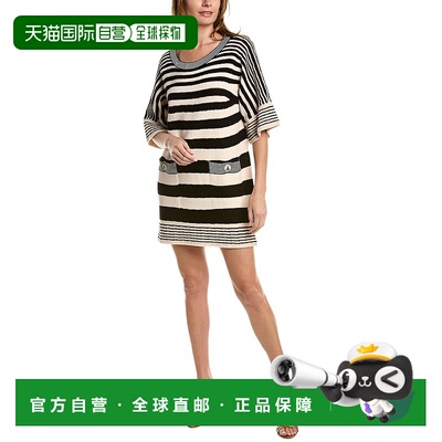 自营 Elisabetta Franchi 迷你连衣裙 - 黑色 美国奥莱直发