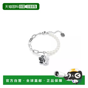 手链脚链施华洛世奇珍珠水晶礼物 swarovski 1h可退 美国直邮