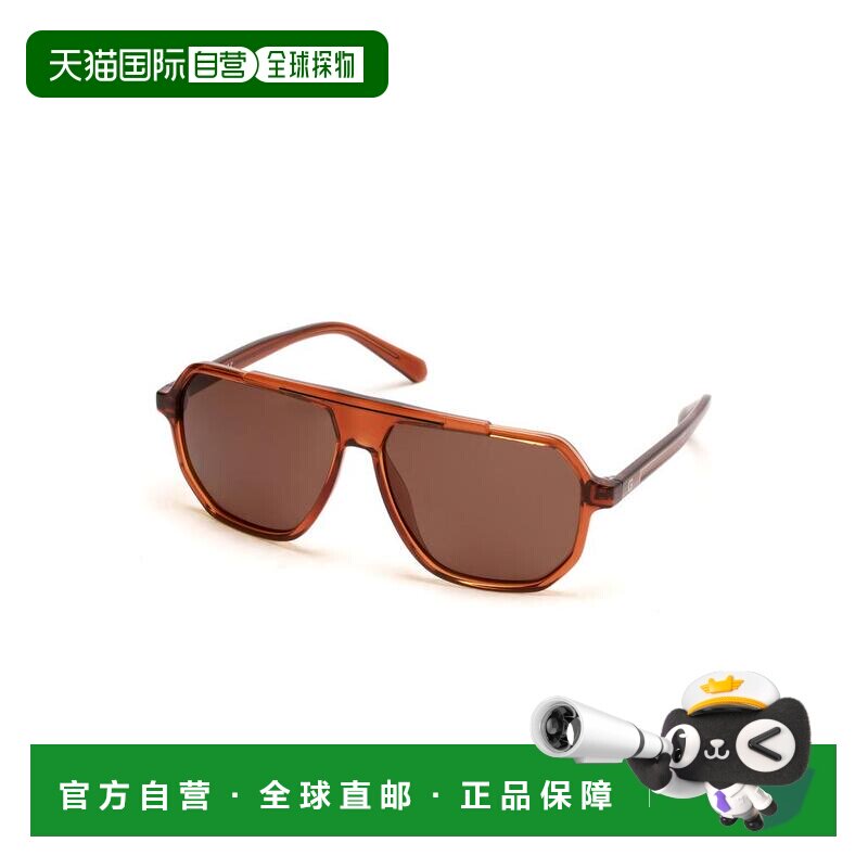 1h可退 【美国直邮】Guess Factory|塑料徽标飞行员眼镜太阳镜