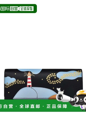 自营radleyLighthouse Large Flapover Wallet - black 美国奥莱
