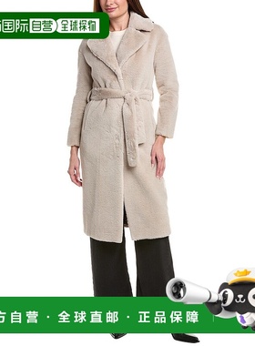 自营Herno Faux Fur Coat - tan 美国奥莱直发外套