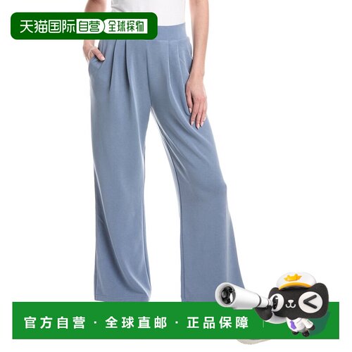 自营Sweaty Betty 27in Sand Wash Wide Leg Trouser - blue 美国