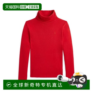Ralph 美国直邮 童装 罗纹棉莫代尔高领衫 Lauren Polo Kids