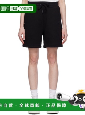 1h可退 香港直邮潮奢 Ami Paris 女士 黑色 Ami de Cœur 短裤 USO