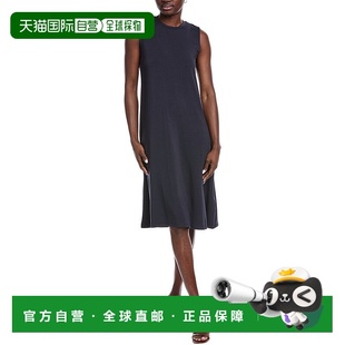 蓝色 自营 费舍尔小坦克Midi连衣裙 fisher艾琳 美国奥莱 eileen