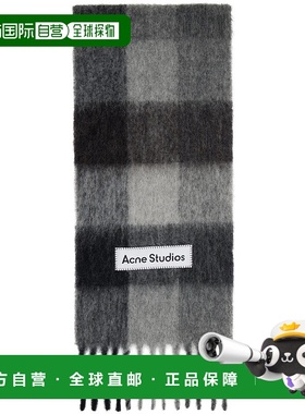 1h可退 香港直邮潮奢 Acne Studios 艾克妮 女士 灰色 Mohair Che