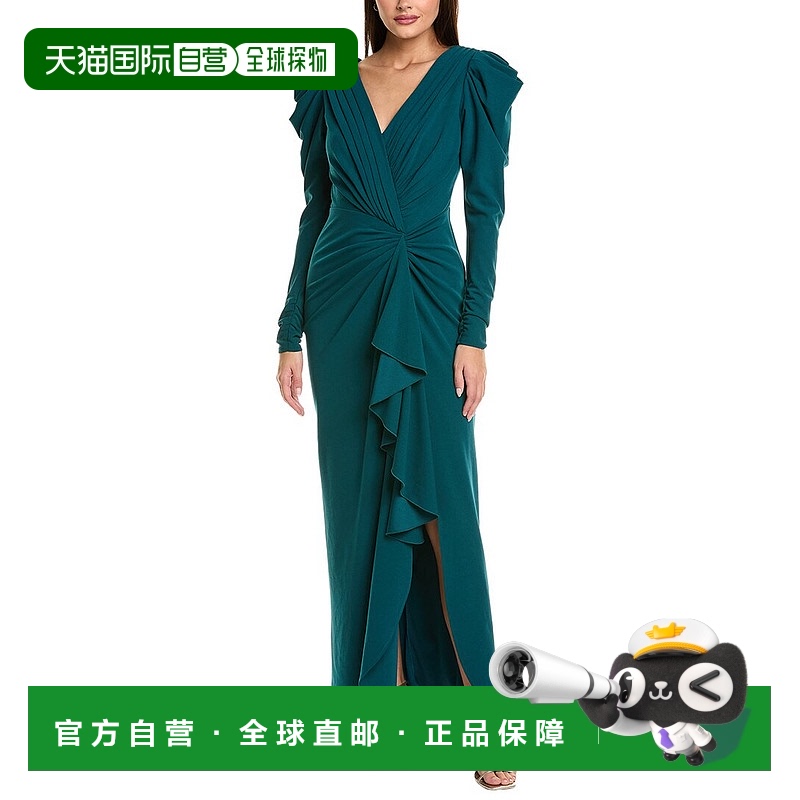 自营 Tadashi Shoji礼服-绿色 美国奥莱直发
