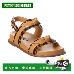 自营Alexandre Birman Sport Haircalf & Leather Sandal - brown