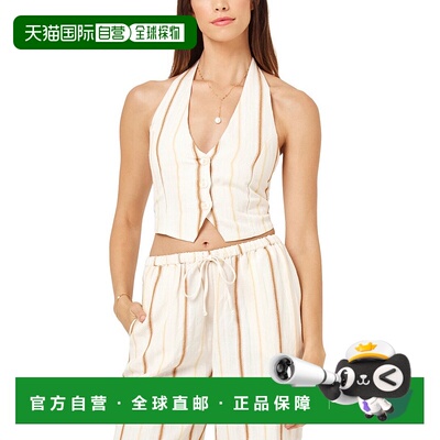 自营 l spaceL*Space海滨别墅亚麻混纺长裤-多色 美国奥莱直发