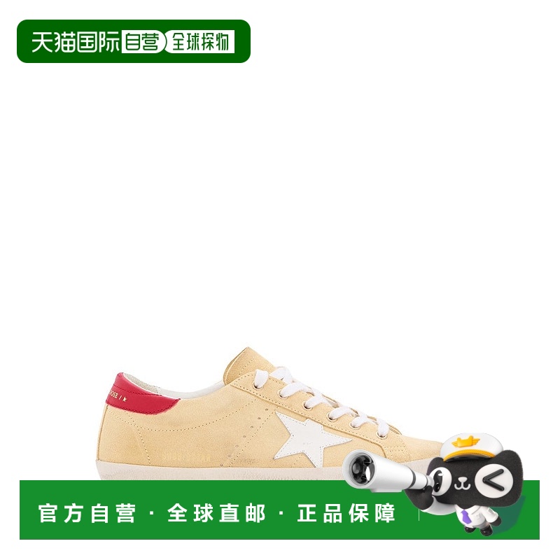 自营golden goose米色级明星系带运动鞋-中性色 美国奥莱直发
