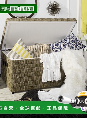 Safavieh 人造毛皮 Alexi 床旗 - 白色 【美国奥莱】直发