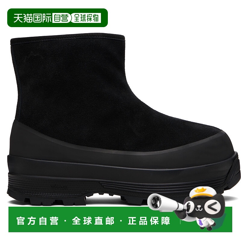 1h可退 香港直邮潮奢 Diemme 男士 黑色 Badia Shearling 踝靴 DI