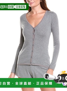 自营 Morgan Lane Pippa 羊绒混纺上衣 - 灰色 美国奥莱直发