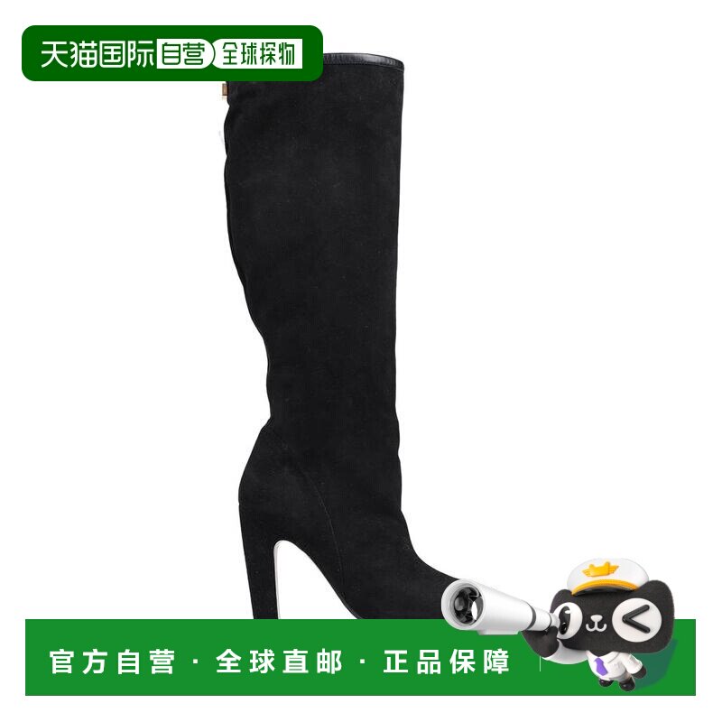 美国直邮Stuart Weitzman 麂皮女士靴子高跟真皮高跟鞋长筒靴