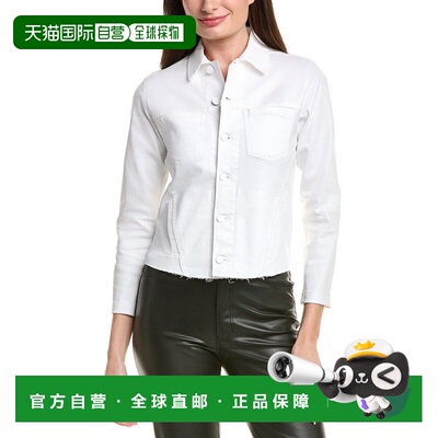 自营l'agenceL’AGENCE Janelle Slim Raw Jacket - white 美国奥