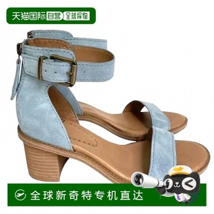 淺藍色 自營 zodiac淺藍色女式 Iisa高跟涼鞋 直發 美國奧萊