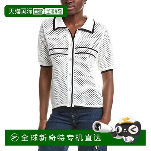 白色 自营 Paulo网眼Polo衫 ANNA 美国奥莱直发 KAY