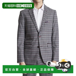 paisley 灰色 夹克 美国 gray佩斯利和灰色多佛缺口修身 自营