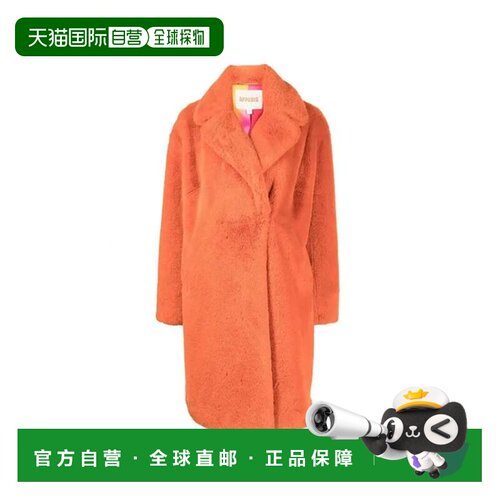 自营Apparis Faux Fur Women's Coat - orange 美国奥莱直发