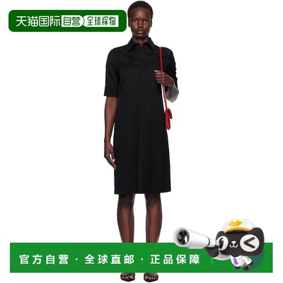 1h可退 香港直邮潮奢 Jil Sander 吉尔 桑达 女士 黑色 Lightweig