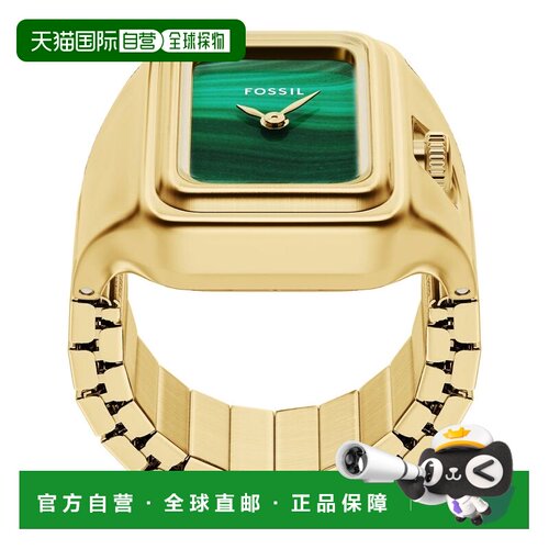 自营Fossil Women's Raquel Mini  Green Dial Watch - green 美