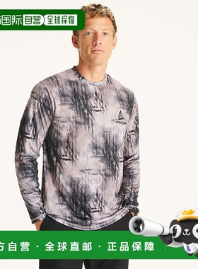 自营Nautica男士Nautica Otf长袖上衣50+衬衫-黑色麻花毛衣 美国