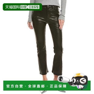 Crop Leather Washed 自营frame Mini Black Boot denimFRAME