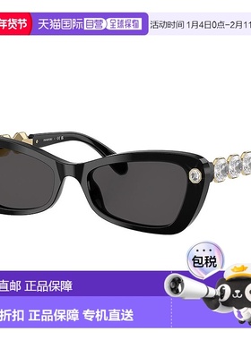 自营 Swarovski  SK 6033 100187 54mm Womens Butterfly Sunglas