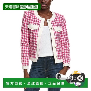 The Tahari Farley Jacket 美国奥莱直发夹克 自营 pink Elie