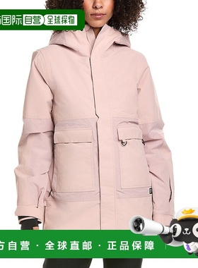 自营Volcom Larx Parka - Pink 夹克美国直发奥莱