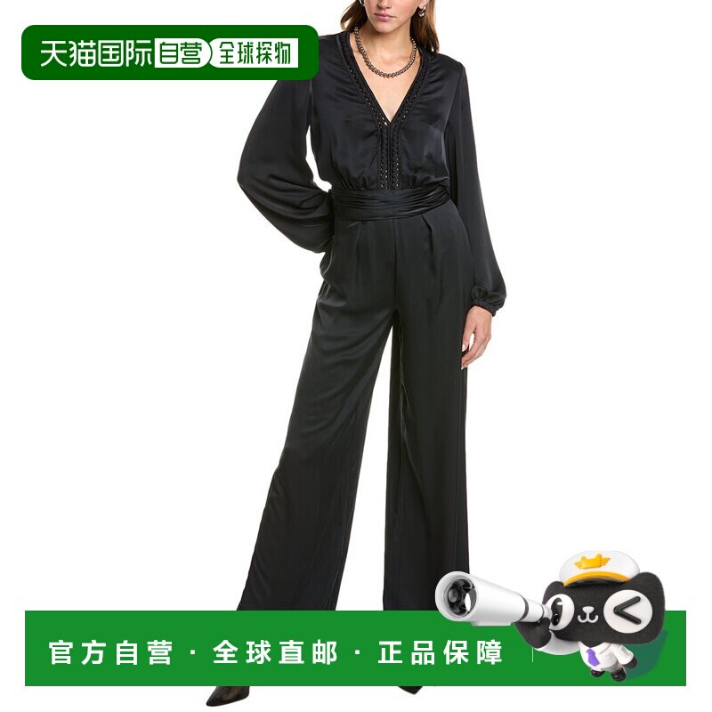 自营Ramy Brook Bailey Jumpsuit - Black 连体裤美国直发奥莱